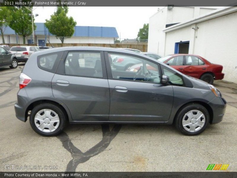 Polished Metal Metallic / Gray 2013 Honda Fit