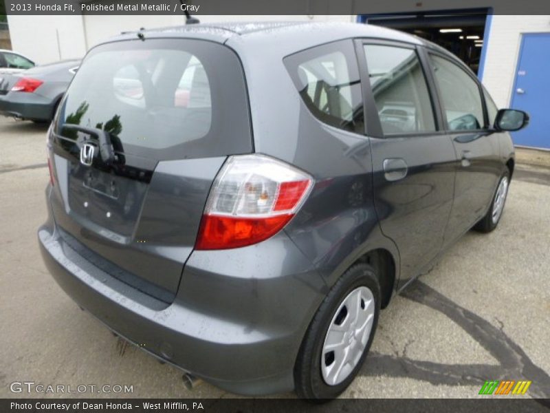 Polished Metal Metallic / Gray 2013 Honda Fit