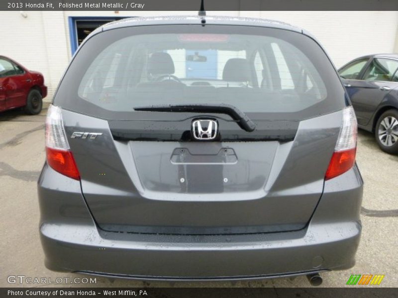 Polished Metal Metallic / Gray 2013 Honda Fit