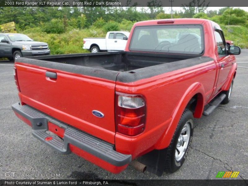 Bright Red / Dark Graphite 2003 Ford Ranger XLT Regular Cab