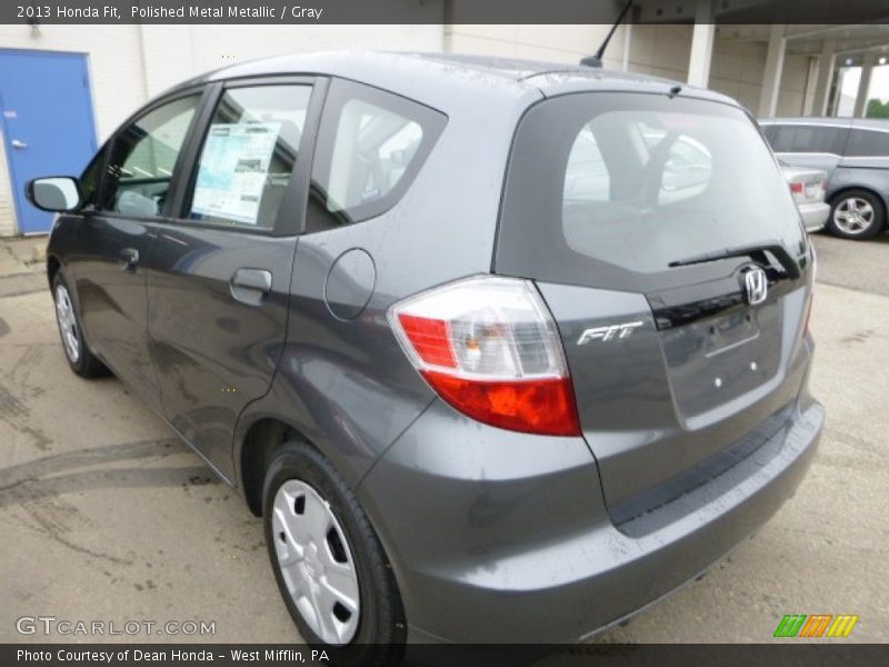 Polished Metal Metallic / Gray 2013 Honda Fit