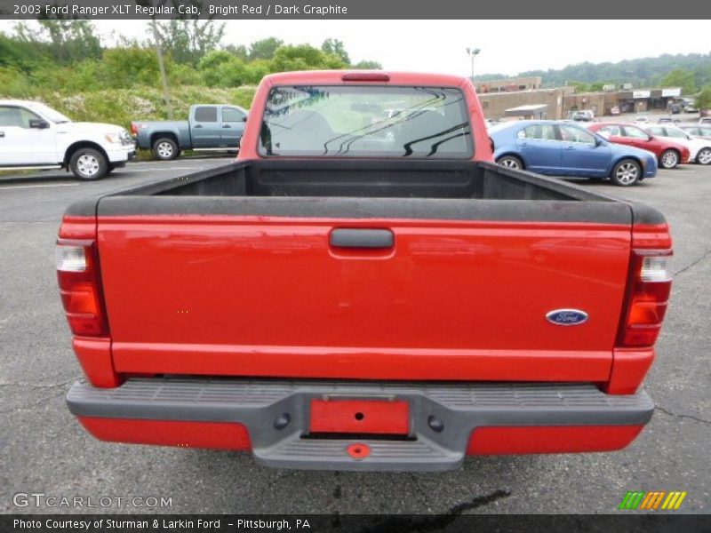 Bright Red / Dark Graphite 2003 Ford Ranger XLT Regular Cab