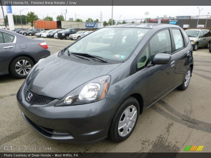 Polished Metal Metallic / Gray 2013 Honda Fit