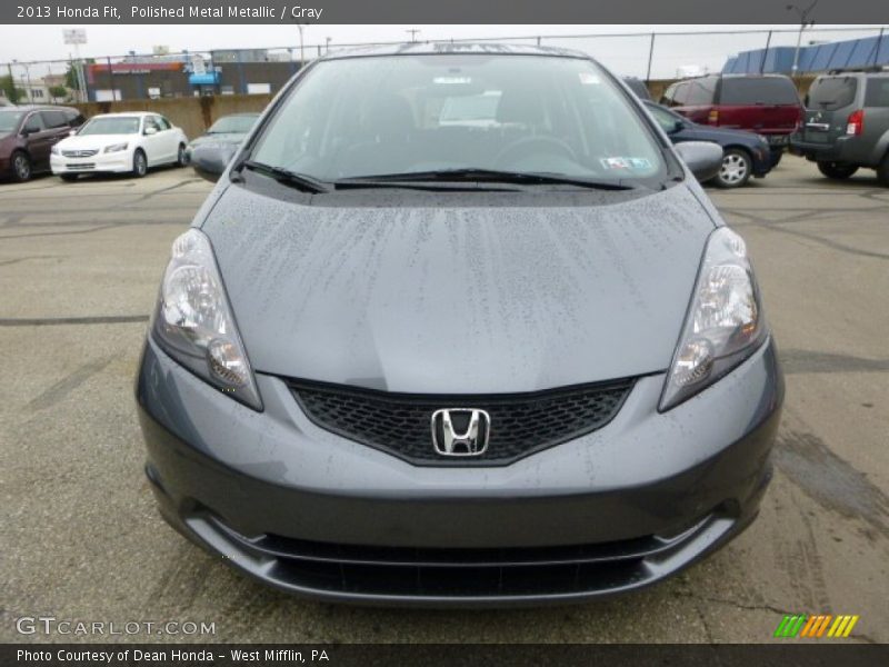 Polished Metal Metallic / Gray 2013 Honda Fit