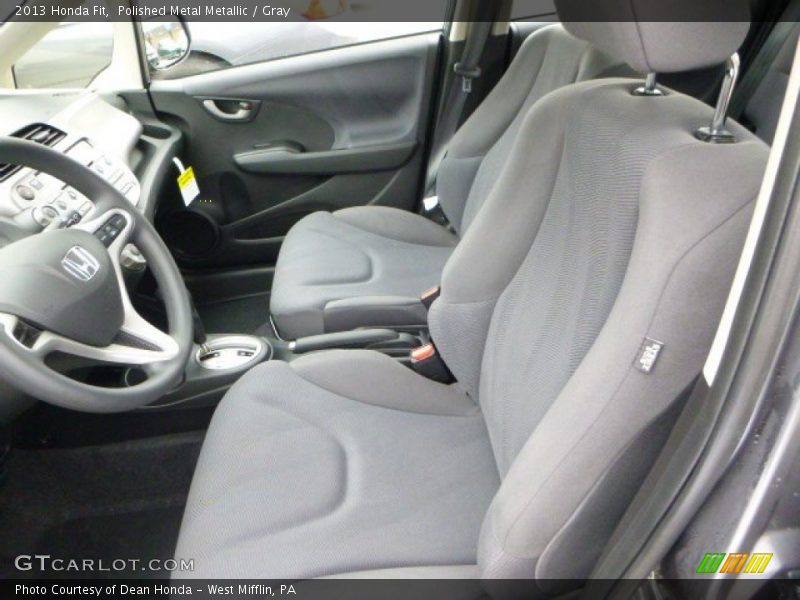 Polished Metal Metallic / Gray 2013 Honda Fit
