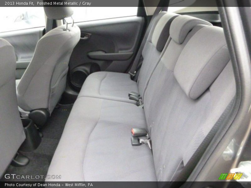 Polished Metal Metallic / Gray 2013 Honda Fit