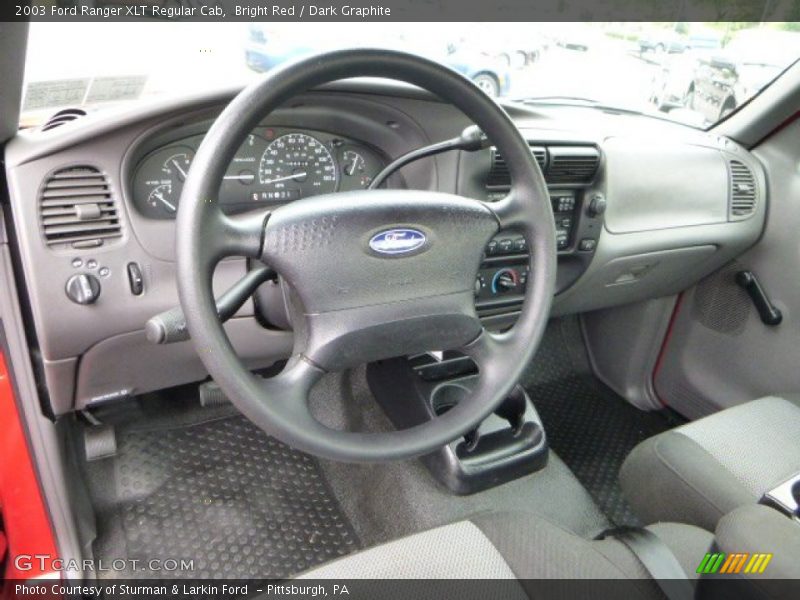 Bright Red / Dark Graphite 2003 Ford Ranger XLT Regular Cab