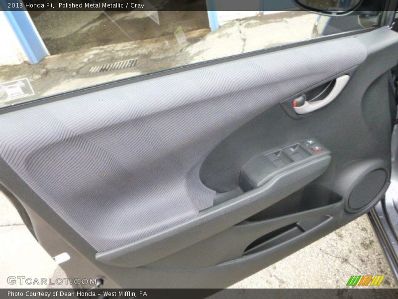 Polished Metal Metallic / Gray 2013 Honda Fit