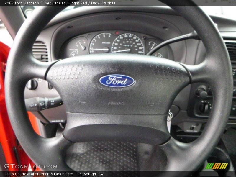 Bright Red / Dark Graphite 2003 Ford Ranger XLT Regular Cab