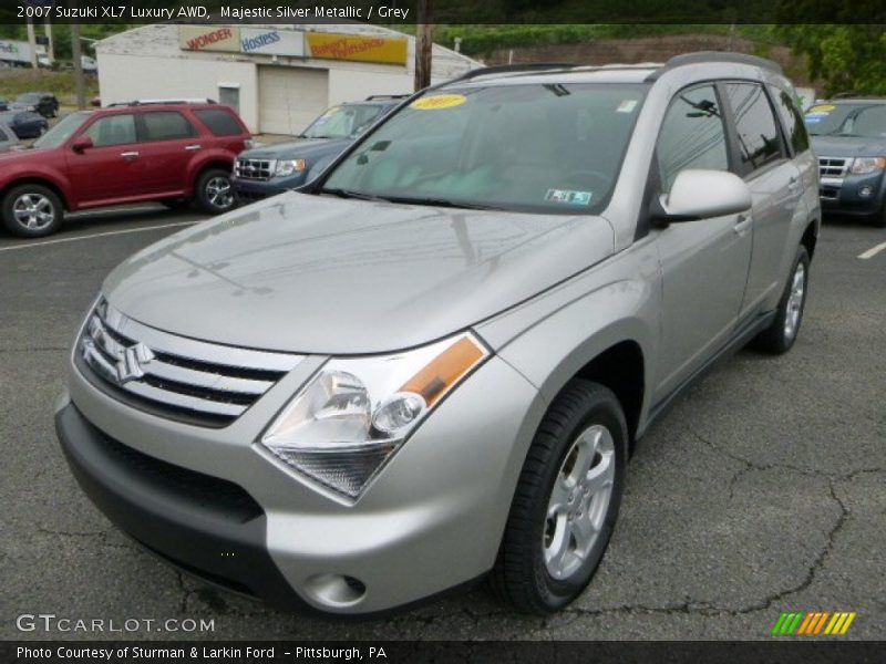 Majestic Silver Metallic / Grey 2007 Suzuki XL7 Luxury AWD