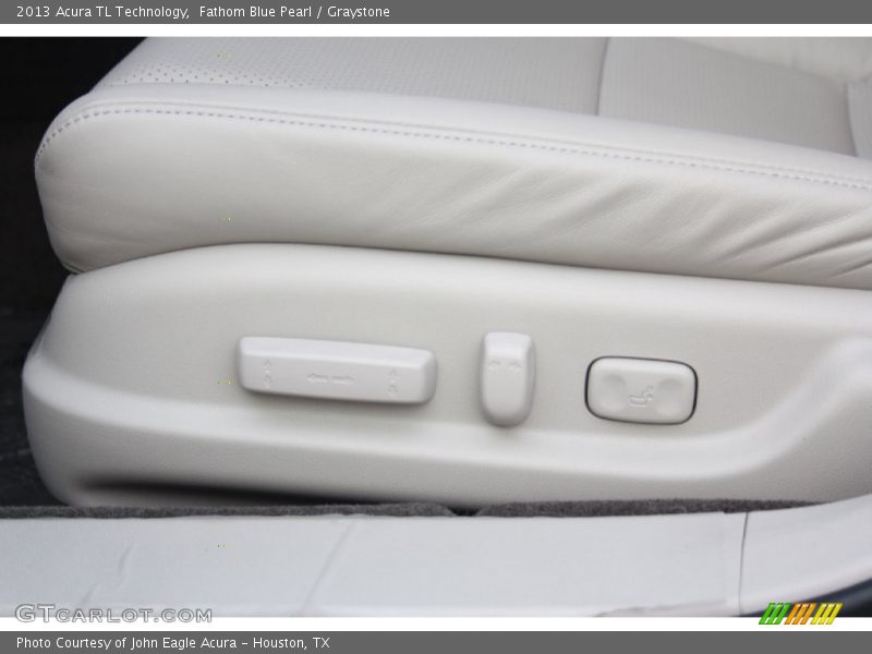 Fathom Blue Pearl / Graystone 2013 Acura TL Technology