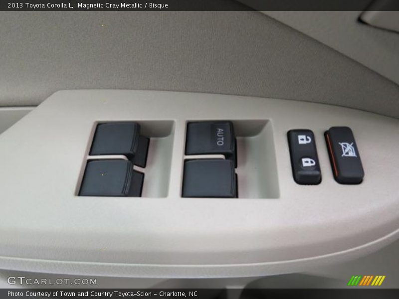 Magnetic Gray Metallic / Bisque 2013 Toyota Corolla L