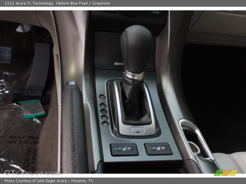 Fathom Blue Pearl / Graystone 2013 Acura TL Technology