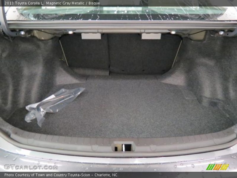 Magnetic Gray Metallic / Bisque 2013 Toyota Corolla L