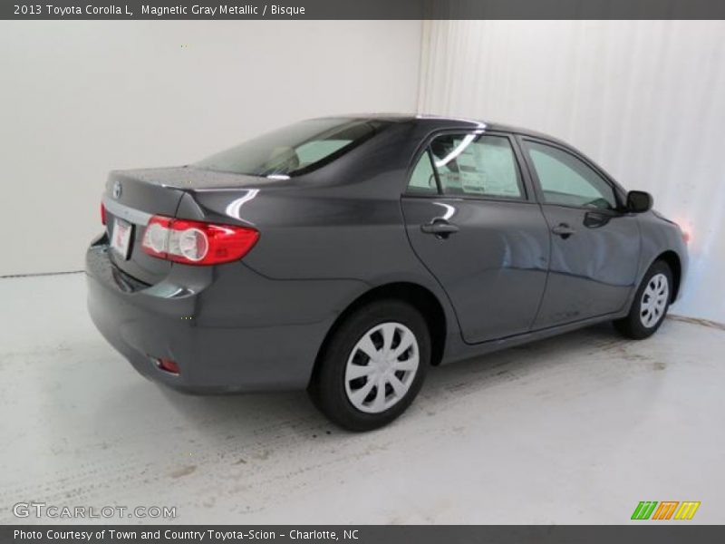 Magnetic Gray Metallic / Bisque 2013 Toyota Corolla L