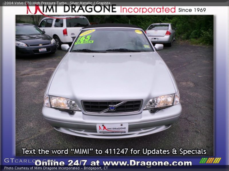 Silver Metallic / Graphite 2004 Volvo C70 High Pressure Turbo