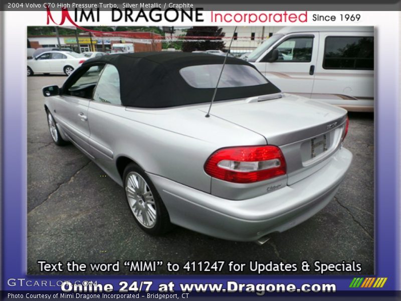 Silver Metallic / Graphite 2004 Volvo C70 High Pressure Turbo