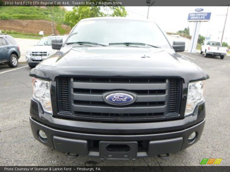 Tuxedo Black / Medium Stone 2010 Ford F150 STX Regular Cab 4x4