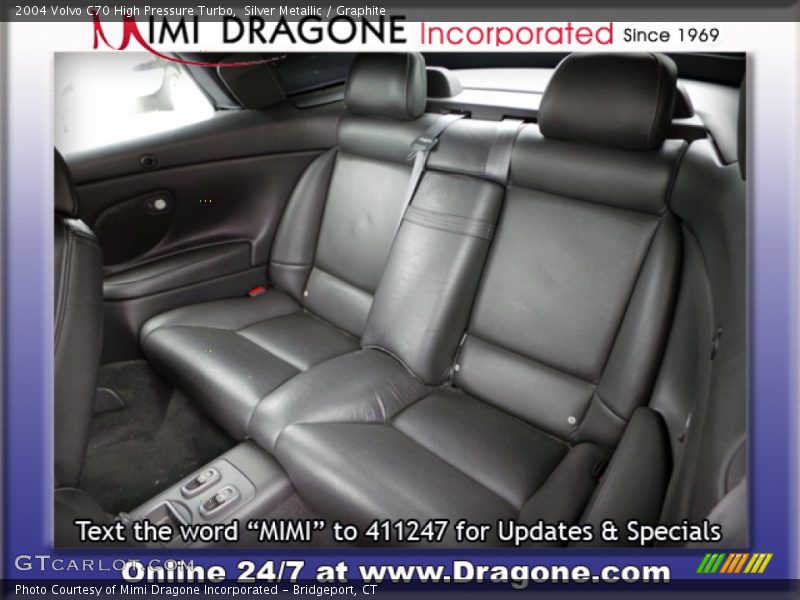 Silver Metallic / Graphite 2004 Volvo C70 High Pressure Turbo