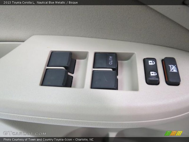 Nautical Blue Metallic / Bisque 2013 Toyota Corolla L