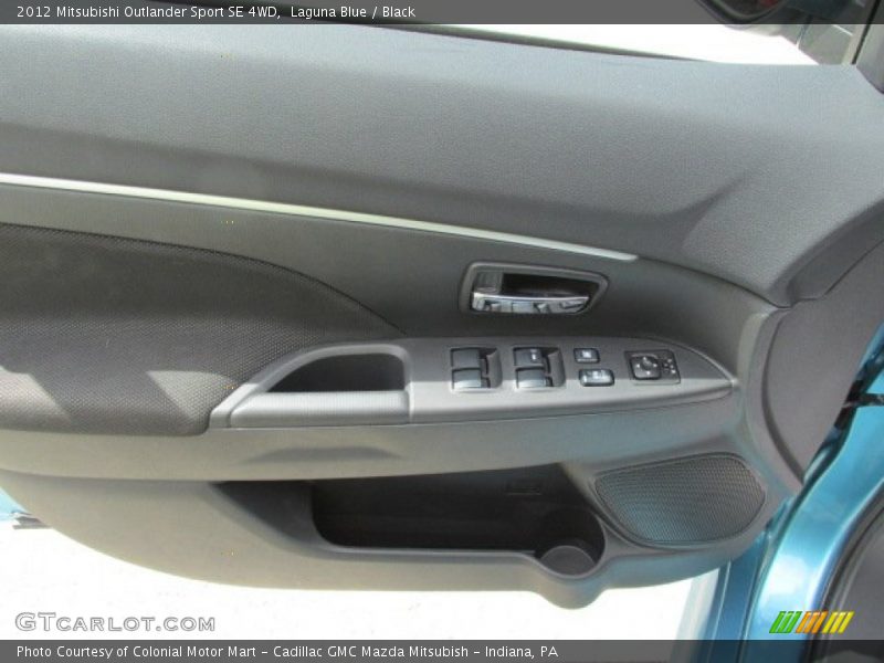 Laguna Blue / Black 2012 Mitsubishi Outlander Sport SE 4WD