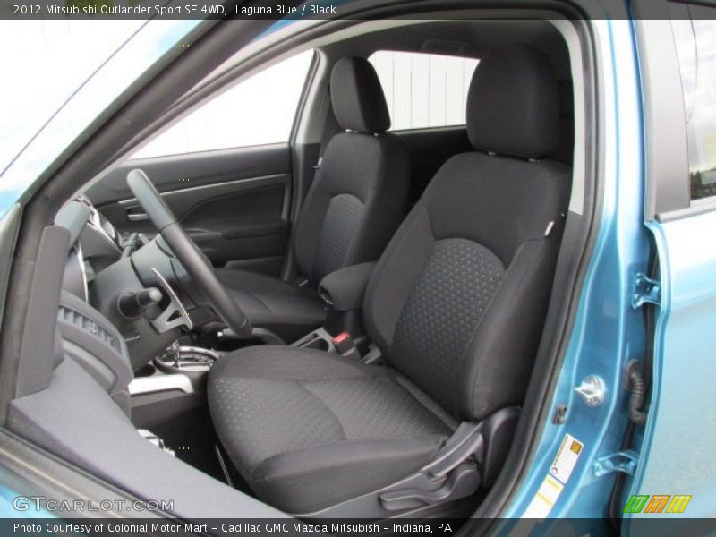 Laguna Blue / Black 2012 Mitsubishi Outlander Sport SE 4WD