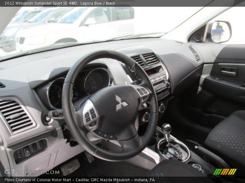 Laguna Blue / Black 2012 Mitsubishi Outlander Sport SE 4WD