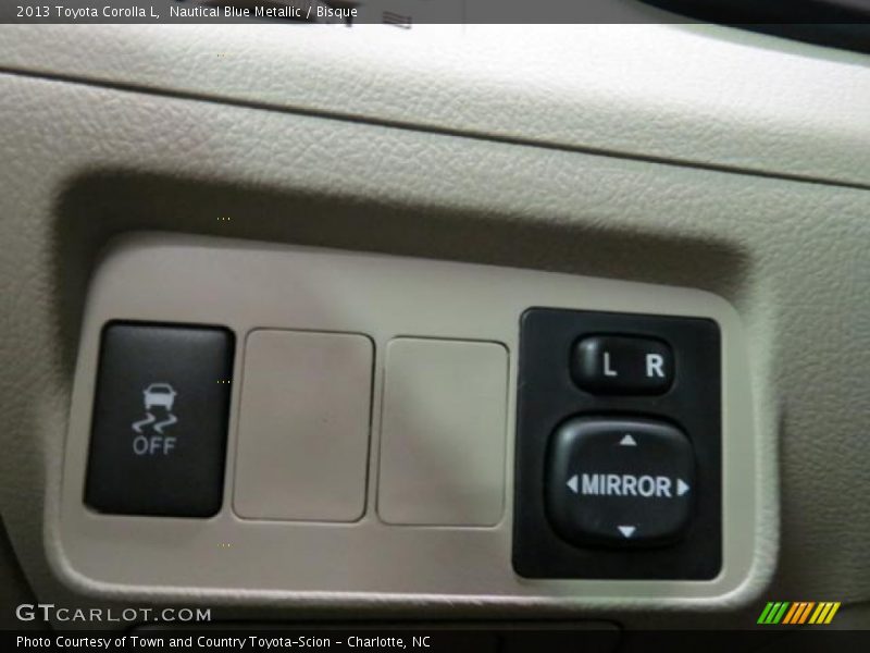 Nautical Blue Metallic / Bisque 2013 Toyota Corolla L