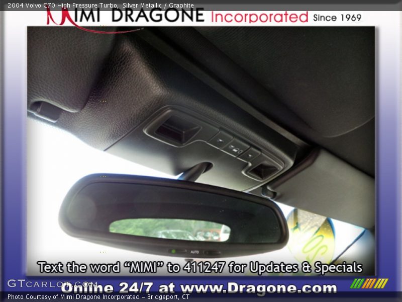 Silver Metallic / Graphite 2004 Volvo C70 High Pressure Turbo