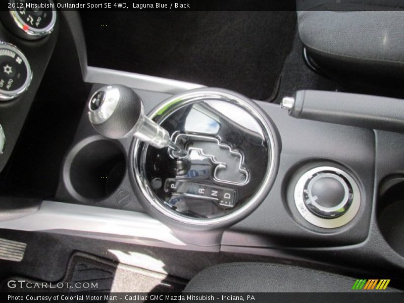 Laguna Blue / Black 2012 Mitsubishi Outlander Sport SE 4WD