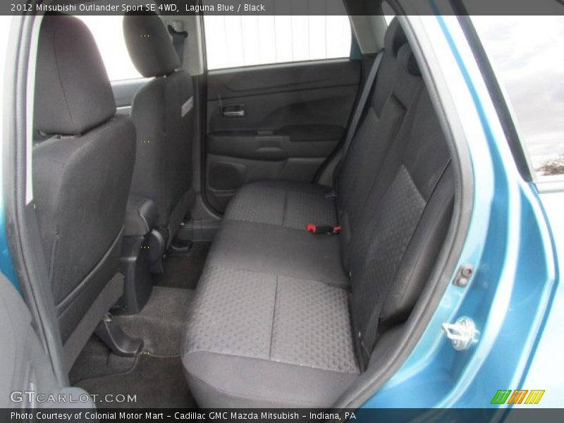 Laguna Blue / Black 2012 Mitsubishi Outlander Sport SE 4WD