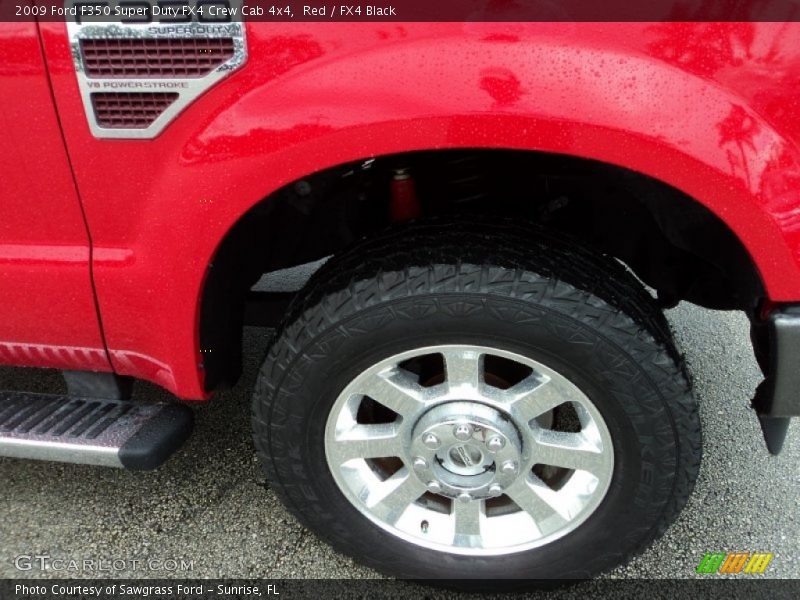  2009 F350 Super Duty FX4 Crew Cab 4x4 Wheel