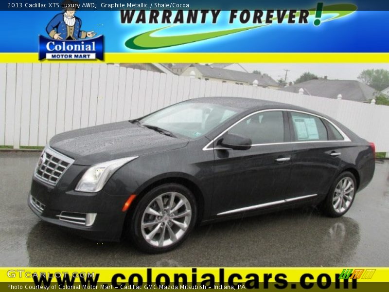Graphite Metallic / Shale/Cocoa 2013 Cadillac XTS Luxury AWD