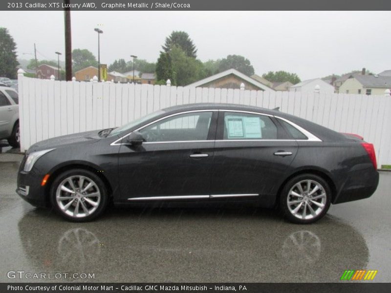 Graphite Metallic / Shale/Cocoa 2013 Cadillac XTS Luxury AWD