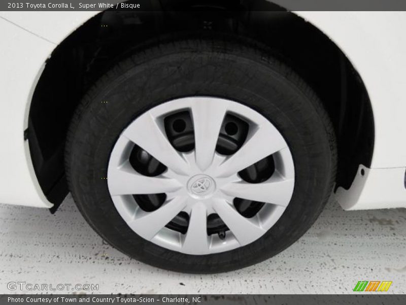 Super White / Bisque 2013 Toyota Corolla L