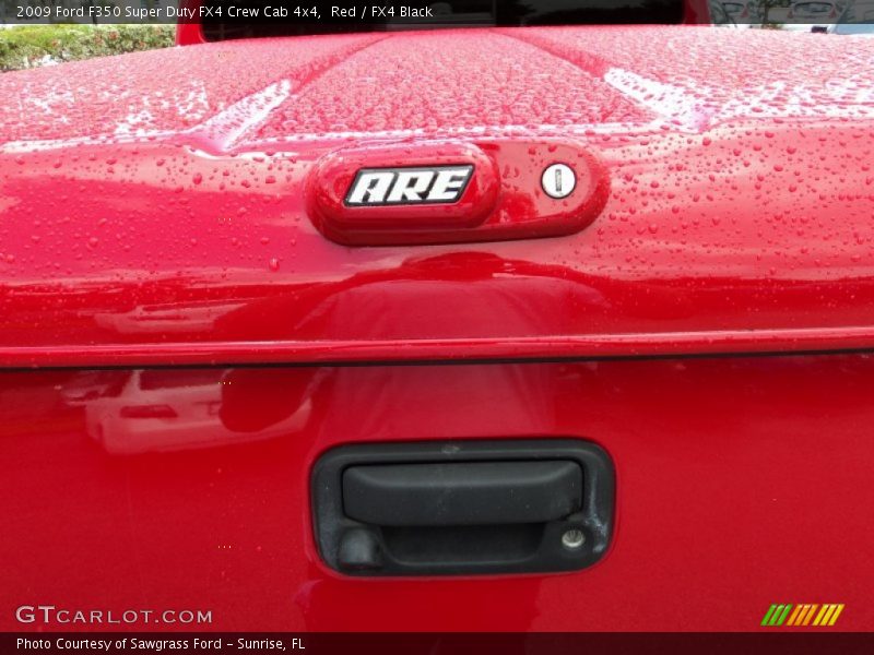 Red / FX4 Black 2009 Ford F350 Super Duty FX4 Crew Cab 4x4