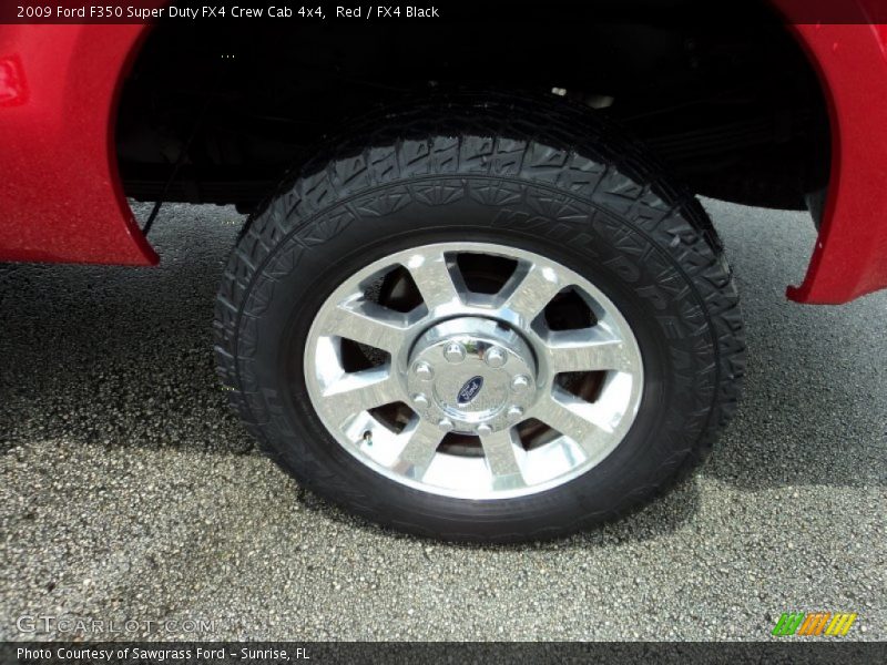  2009 F350 Super Duty FX4 Crew Cab 4x4 Wheel