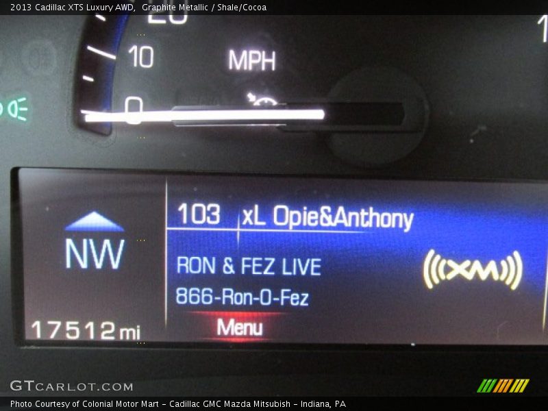 Graphite Metallic / Shale/Cocoa 2013 Cadillac XTS Luxury AWD