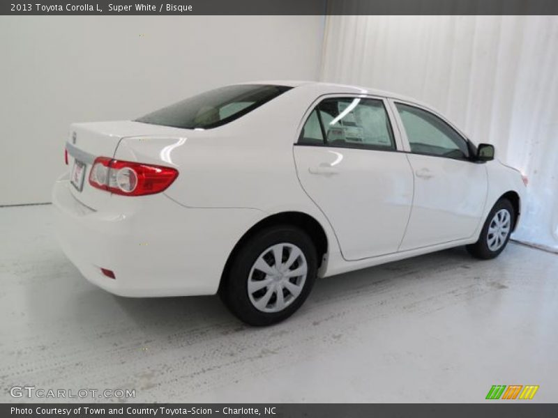 Super White / Bisque 2013 Toyota Corolla L