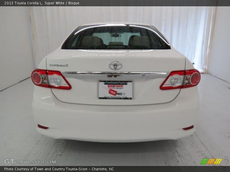 Super White / Bisque 2013 Toyota Corolla L