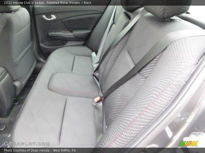 Polished Metal Metallic / Black 2013 Honda Civic Si Sedan