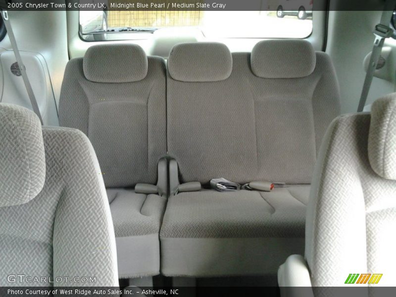 Midnight Blue Pearl / Medium Slate Gray 2005 Chrysler Town & Country LX