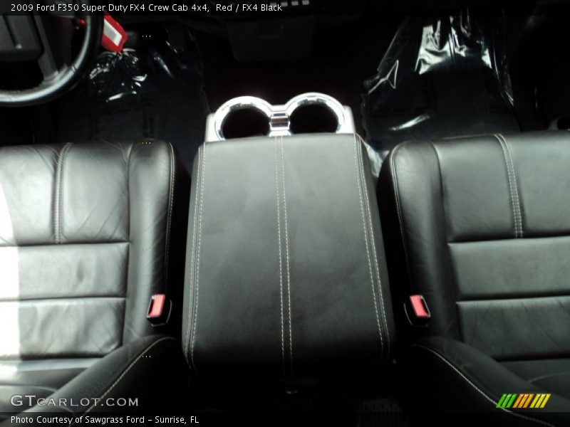 Red / FX4 Black 2009 Ford F350 Super Duty FX4 Crew Cab 4x4