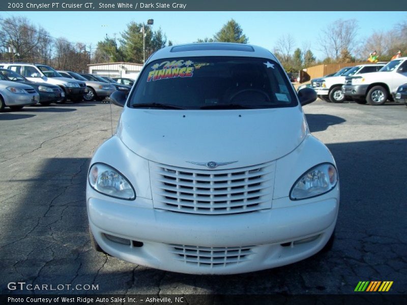 Stone White / Dark Slate Gray 2003 Chrysler PT Cruiser GT