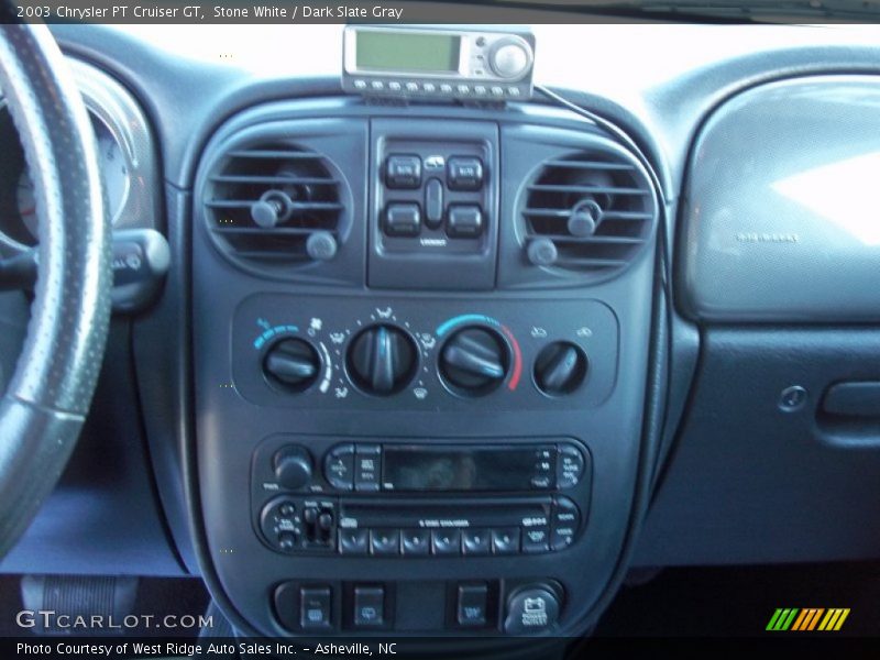 Stone White / Dark Slate Gray 2003 Chrysler PT Cruiser GT