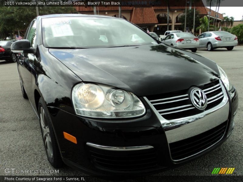 Black / Titan Black 2010 Volkswagen Jetta Limited Edition Sedan
