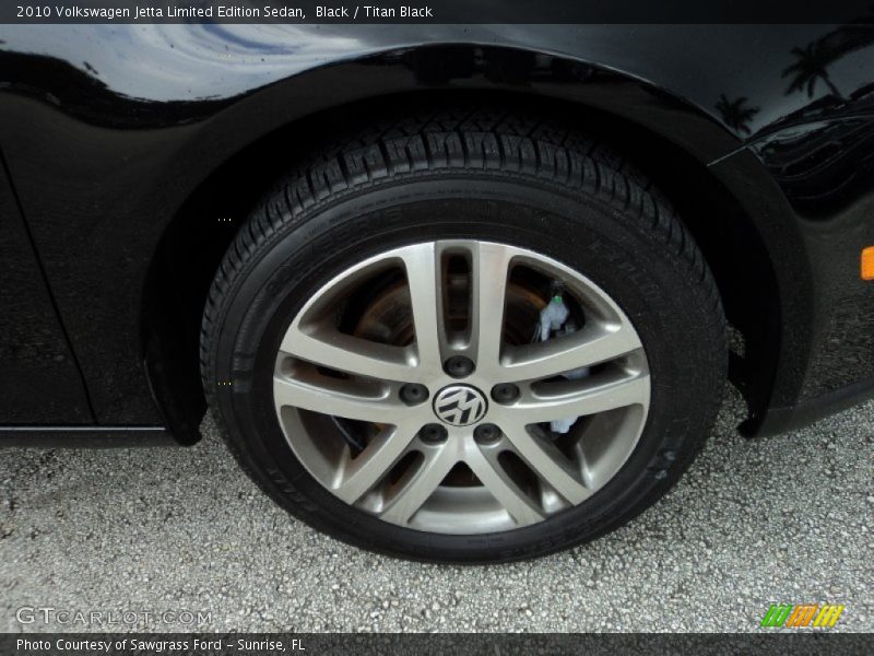 Black / Titan Black 2010 Volkswagen Jetta Limited Edition Sedan