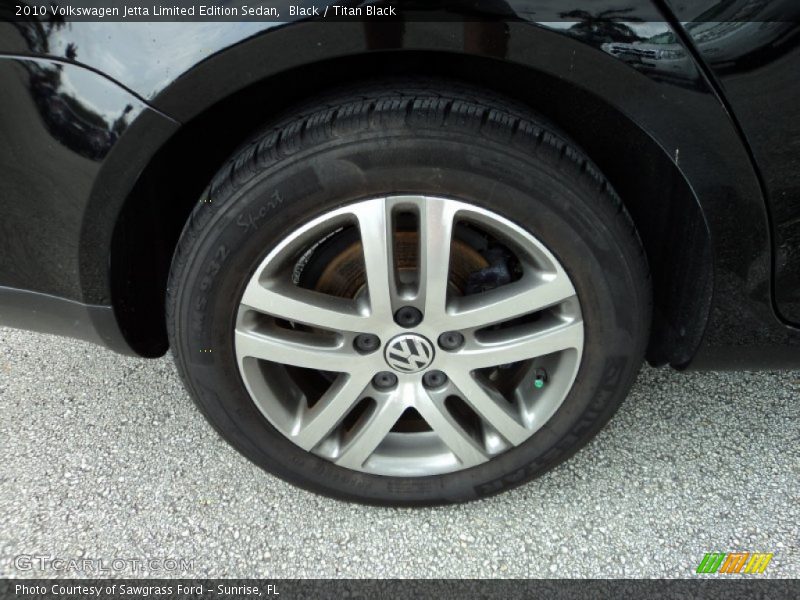Black / Titan Black 2010 Volkswagen Jetta Limited Edition Sedan