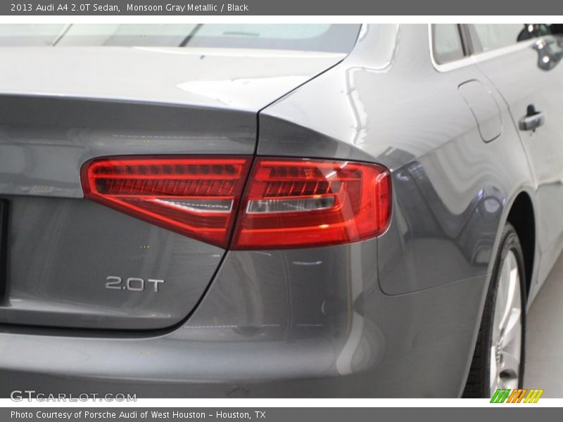 Monsoon Gray Metallic / Black 2013 Audi A4 2.0T Sedan