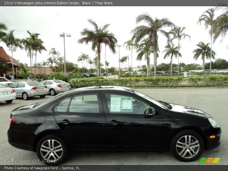 Black / Titan Black 2010 Volkswagen Jetta Limited Edition Sedan